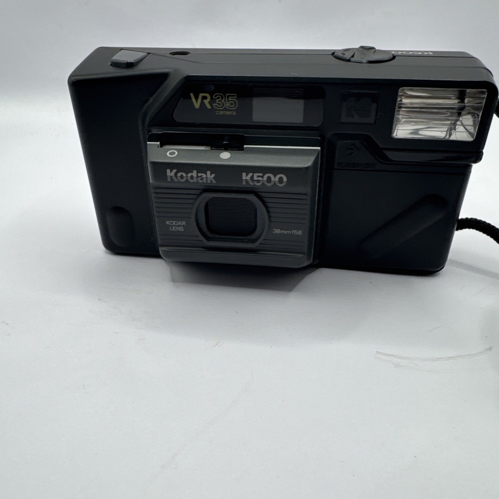 KODAK K500 38 MM f56 Kodar Lens Film Camera VR35 w/ Built‎ In Flash With Case